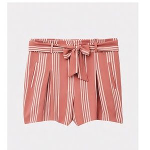 Rose stripe shorts